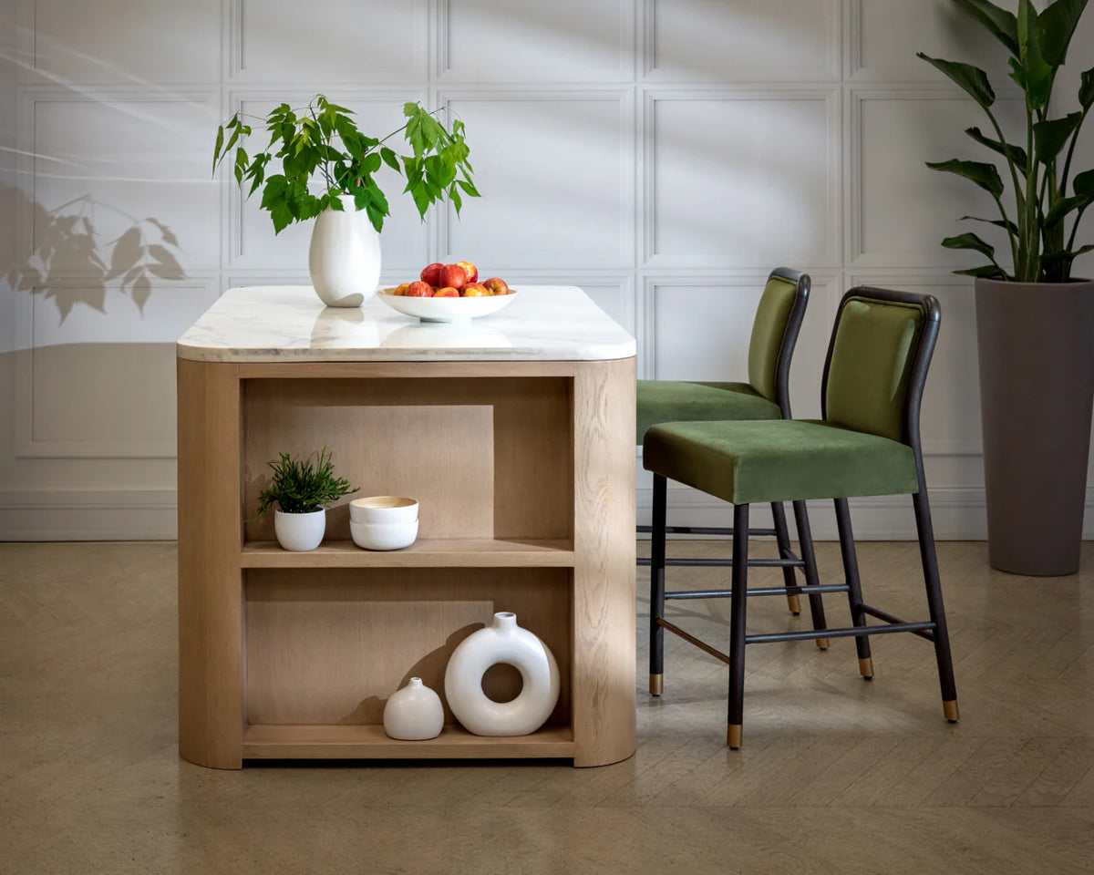 SUNPAN JENO COUNTER STOOL - MEG OLIVE 112315