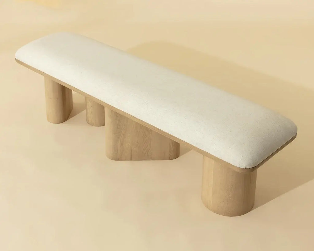 SUNPAN HIRO BENCH - LIGHT OAK 112354