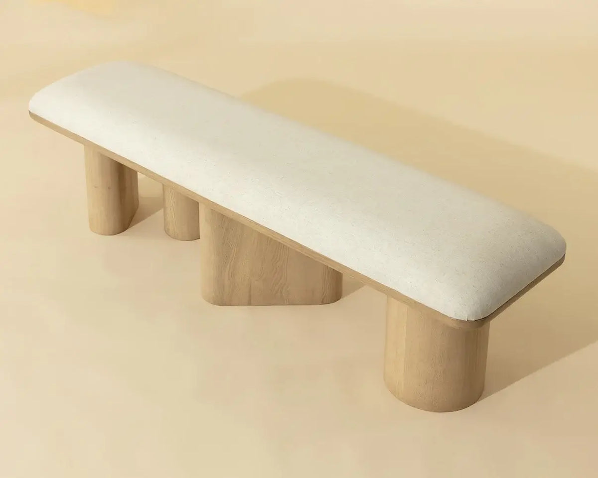 SUNPAN HIRO BENCH - LIGHT OAK 112354
