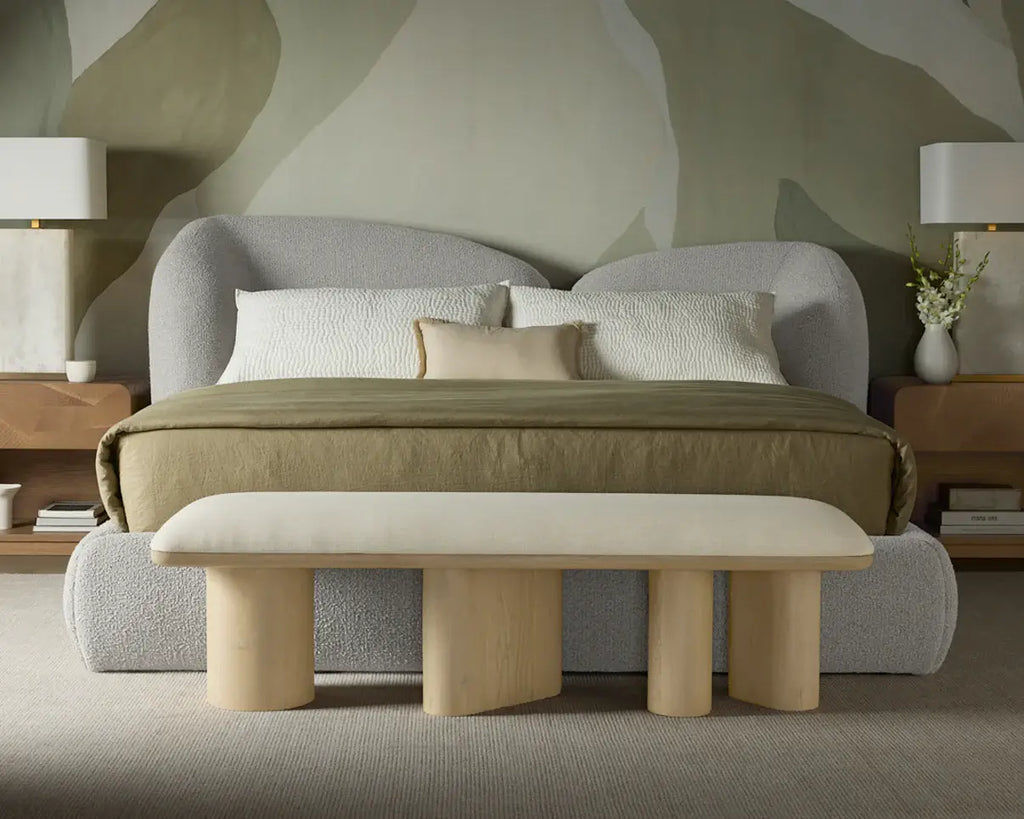 SUNPAN HIRO BENCH - LIGHT OAK 112354