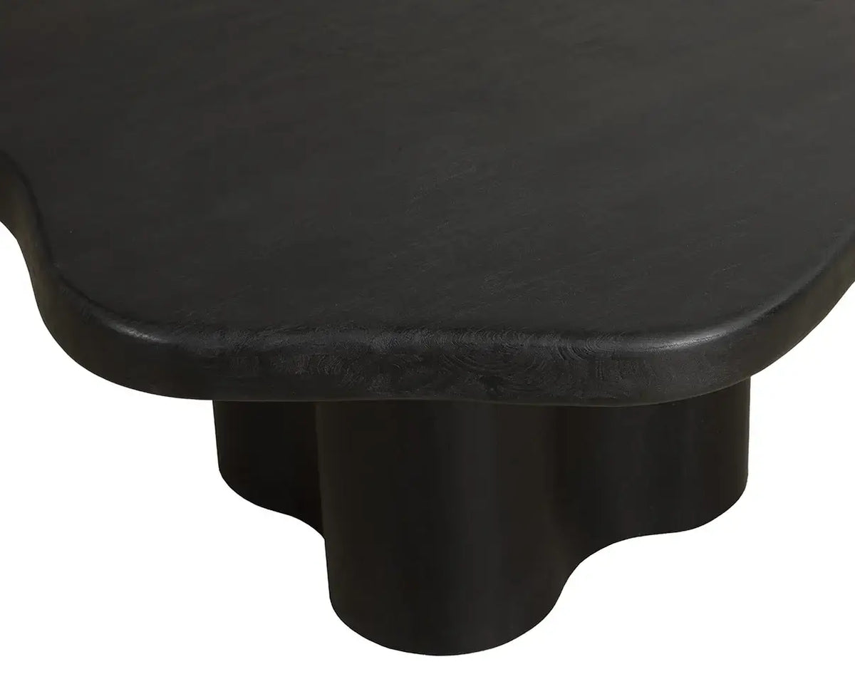 SUNPAN BELLONA DINING TABLE - COAL BLACK 112357