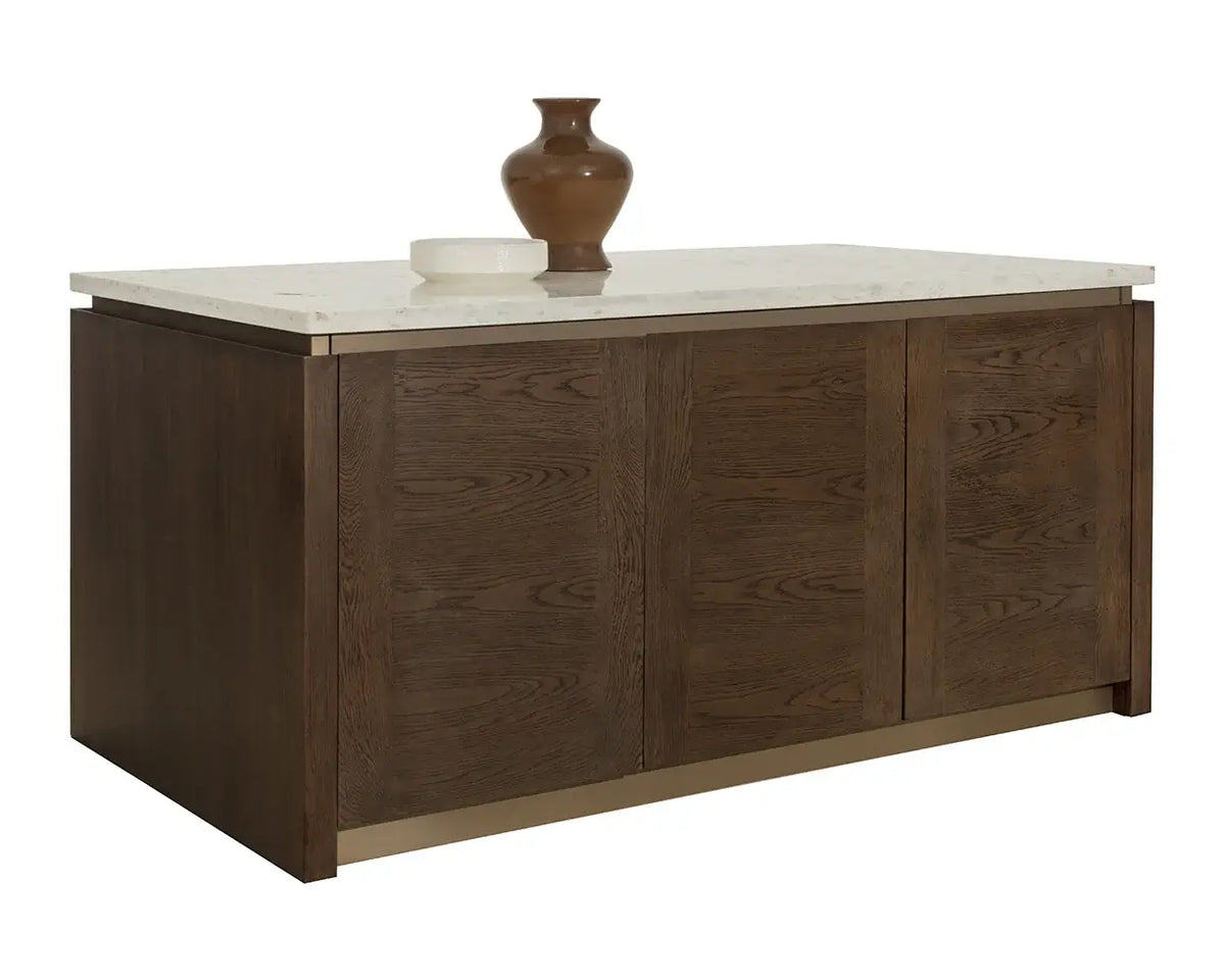 SUNPAN BODEN KITCHEN ISLAND - 75.5" 112361