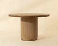 SUNPAN KALLA DINING TABLE - ROUND - RUSTIC OAK - 48" 112365