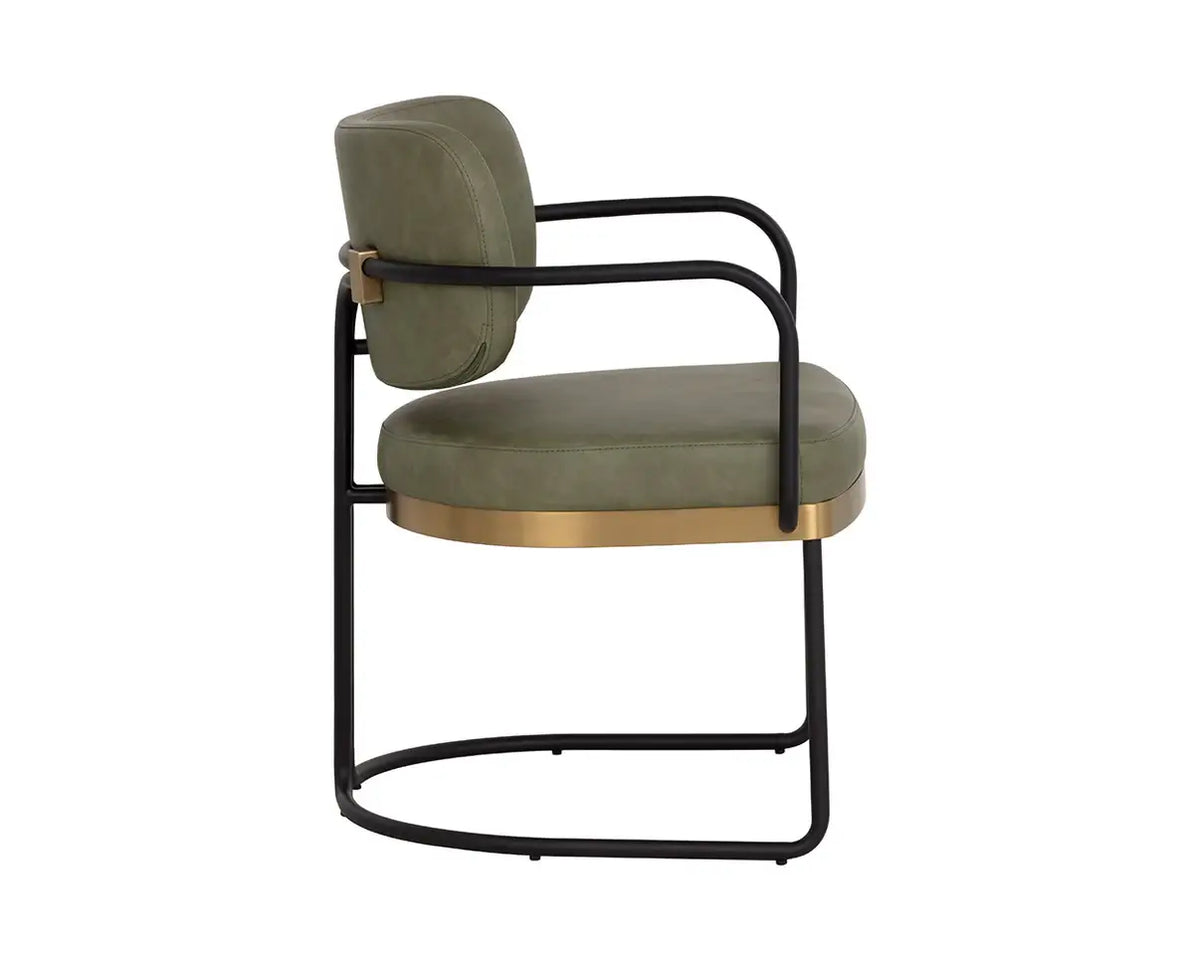 SUNPAN  JALEN DINING ARMCHAIR - IVANHOE PINE 112393