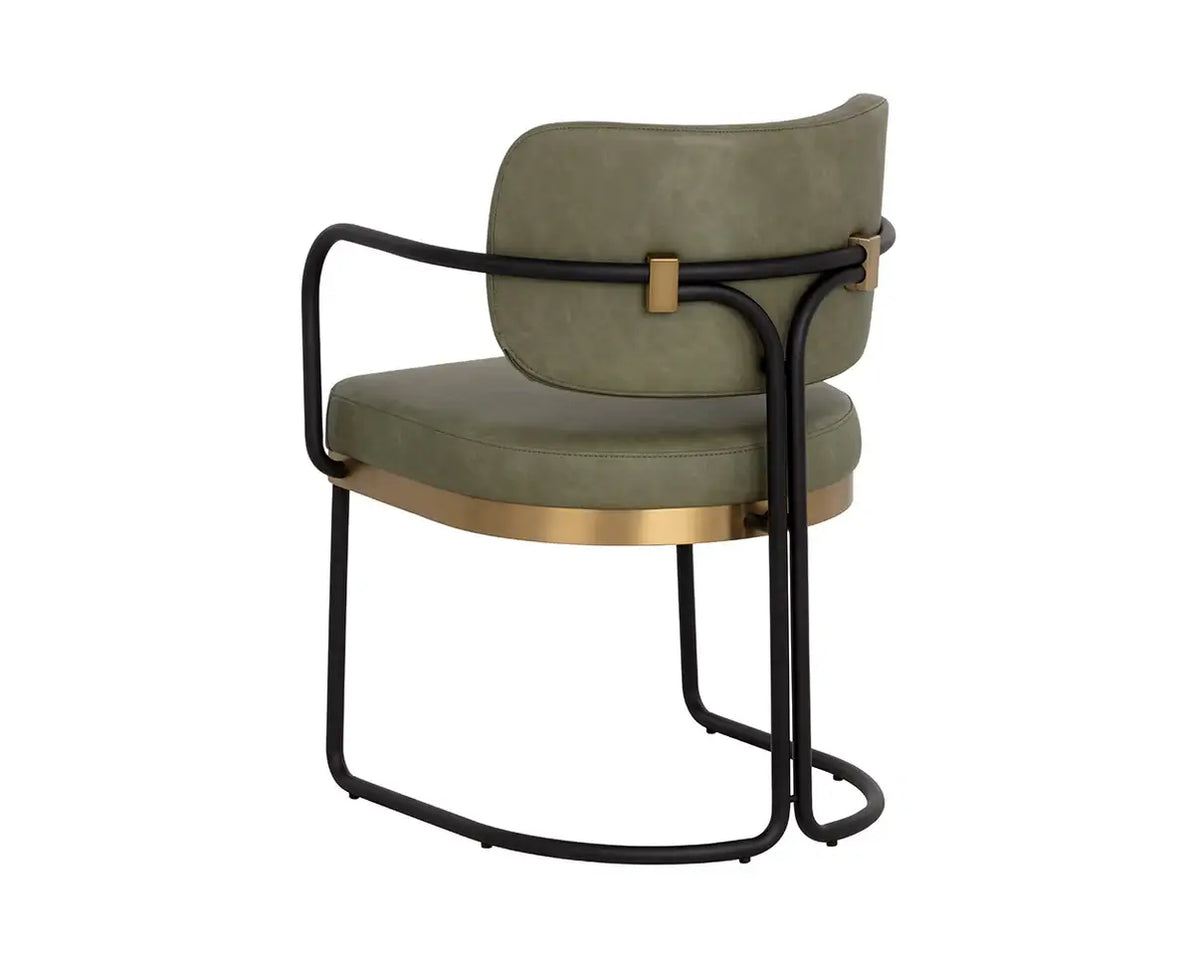 SUNPAN  JALEN DINING ARMCHAIR - IVANHOE PINE 112393