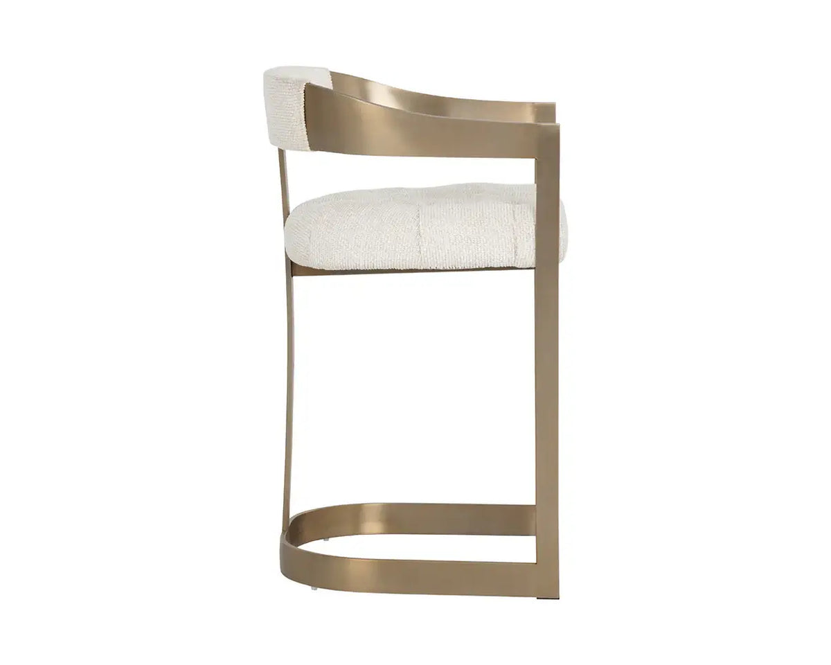 SUNPAN BEAUMONT COUNTER STOOL - RHEA LIGHT BARLEY 112400