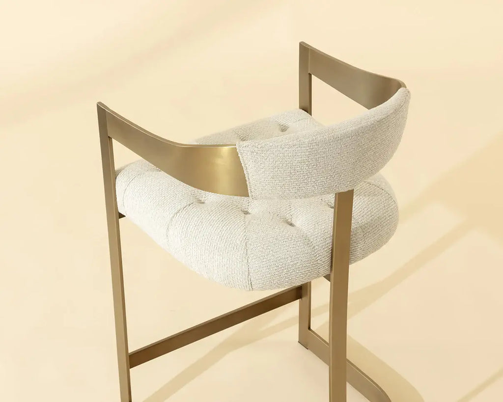 SUNPAN BEAUMONT COUNTER STOOL - RHEA LIGHT BARLEY 112400