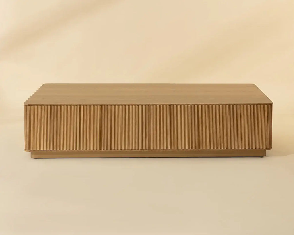 SUNPAN KALLA RECTANGULAR COFFEE TABLE - RUSTIC OAK 112407
