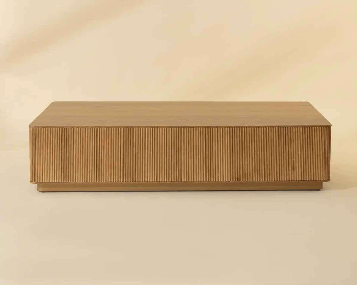 SUNPAN KALLA RECTANGULAR COFFEE TABLE - RUSTIC OAK 112407