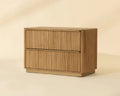 SUNPAN  KALLA NIGHTSTAND - LARGE - RUSTIC OAK 112408