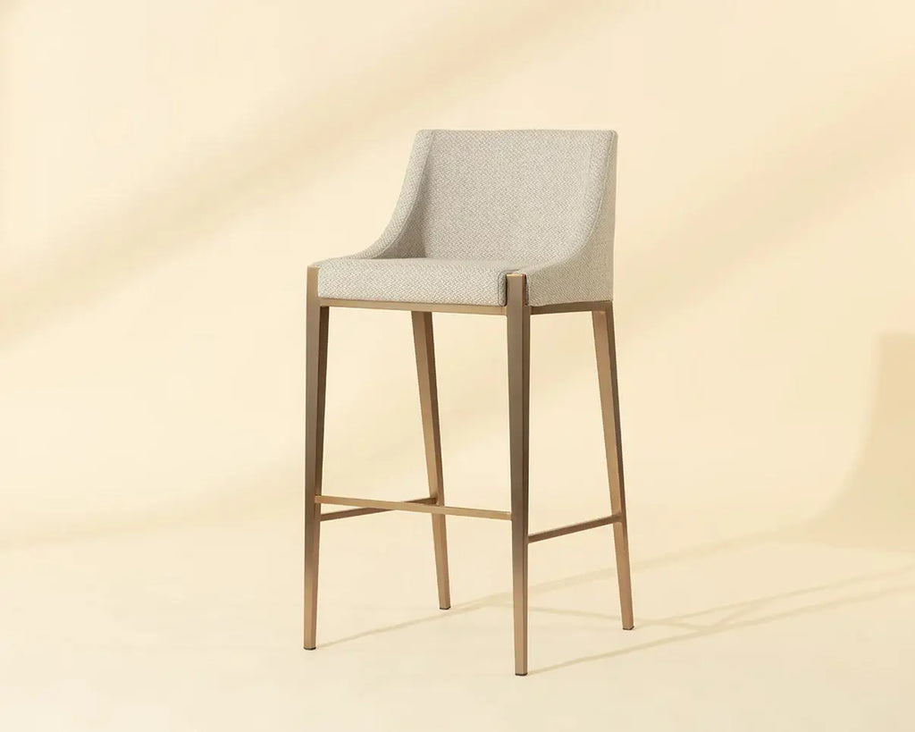 SUNPAN  DIONNE BARSTOOL - MONUMENT OATMEAL 112415