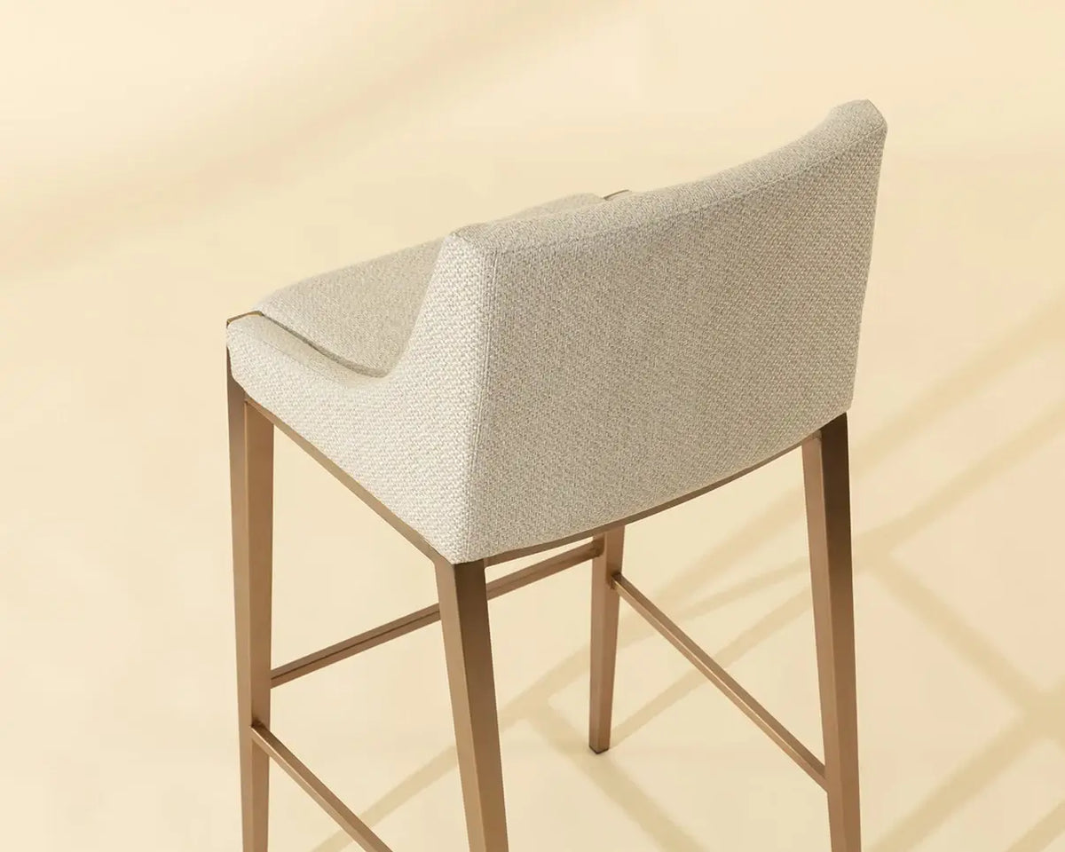 SUNPAN  DIONNE BARSTOOL - MONUMENT OATMEAL 112415