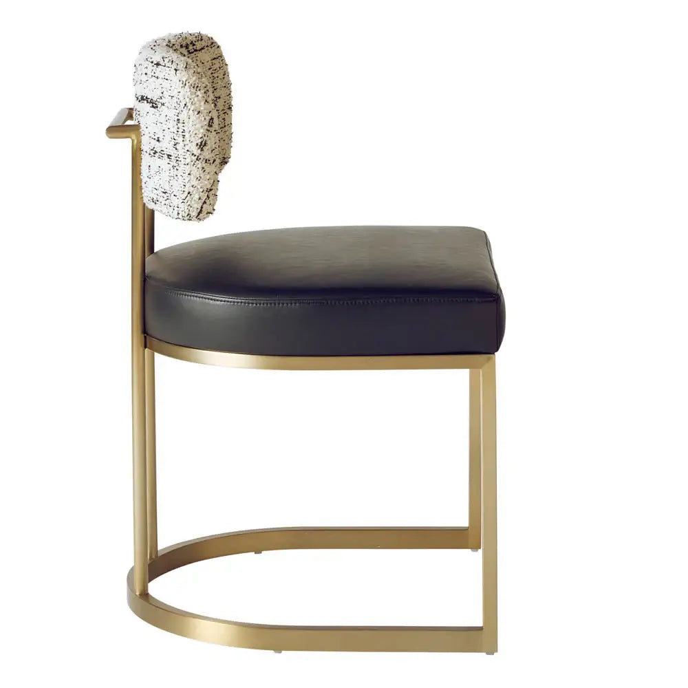 SUNPAN  LARISSA DINING CHAIR - BRAVO BLACK 112427