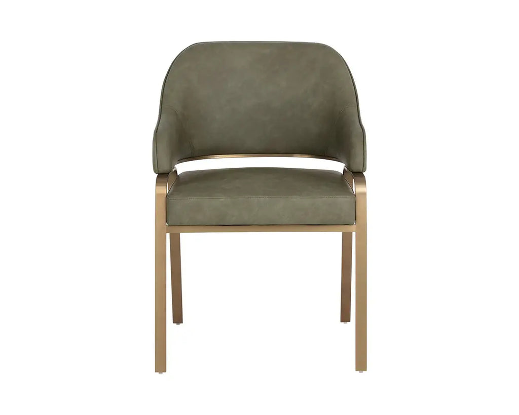 SUNPAN MALACHI DINING ARMCHAIR IVANHOE PINE 112444