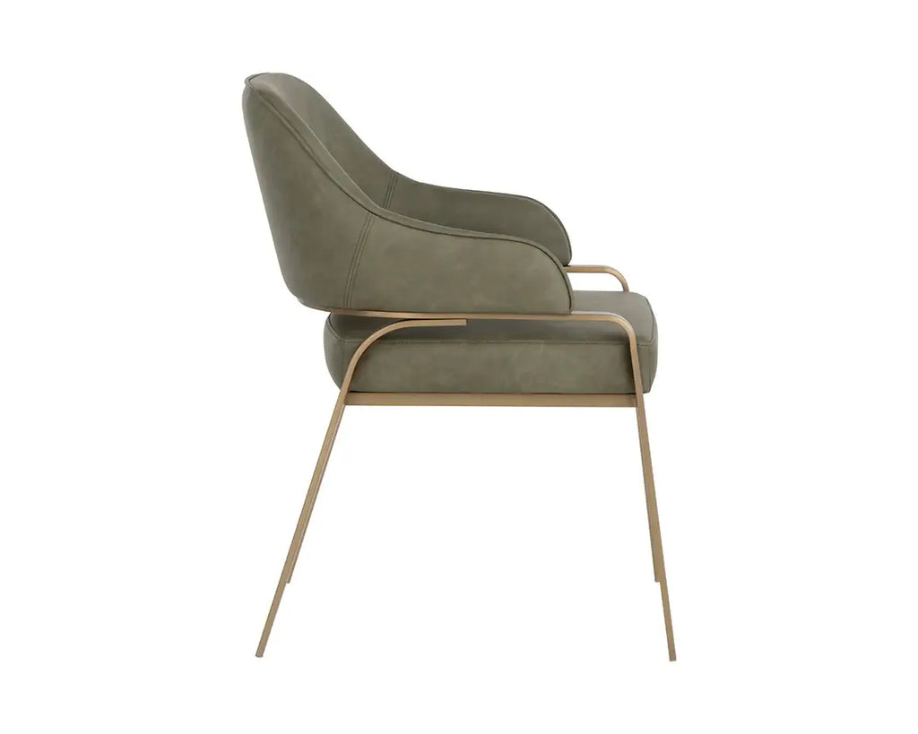 SUNPAN MALACHI DINING ARMCHAIR IVANHOE PINE 112444