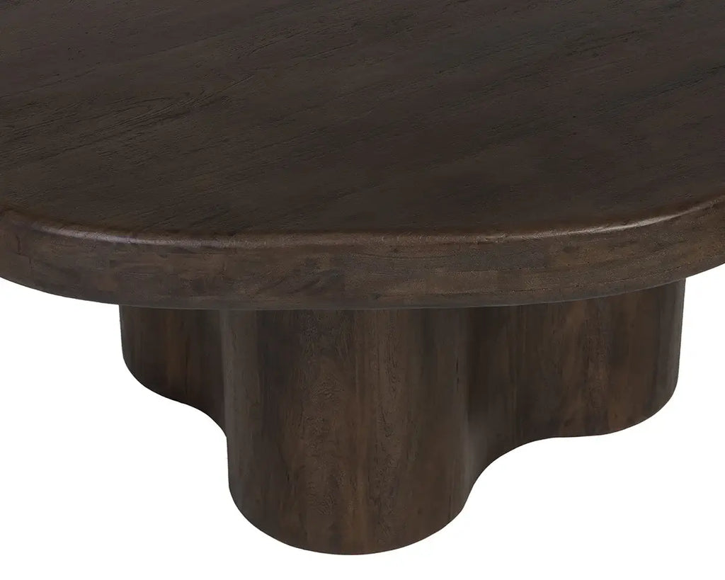 SUNPAN BELLONA DINING TABLE - HERITAGE BROWN  112482