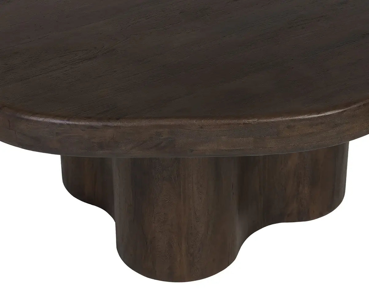 SUNPAN BELLONA DINING TABLE - HERITAGE BROWN  112482