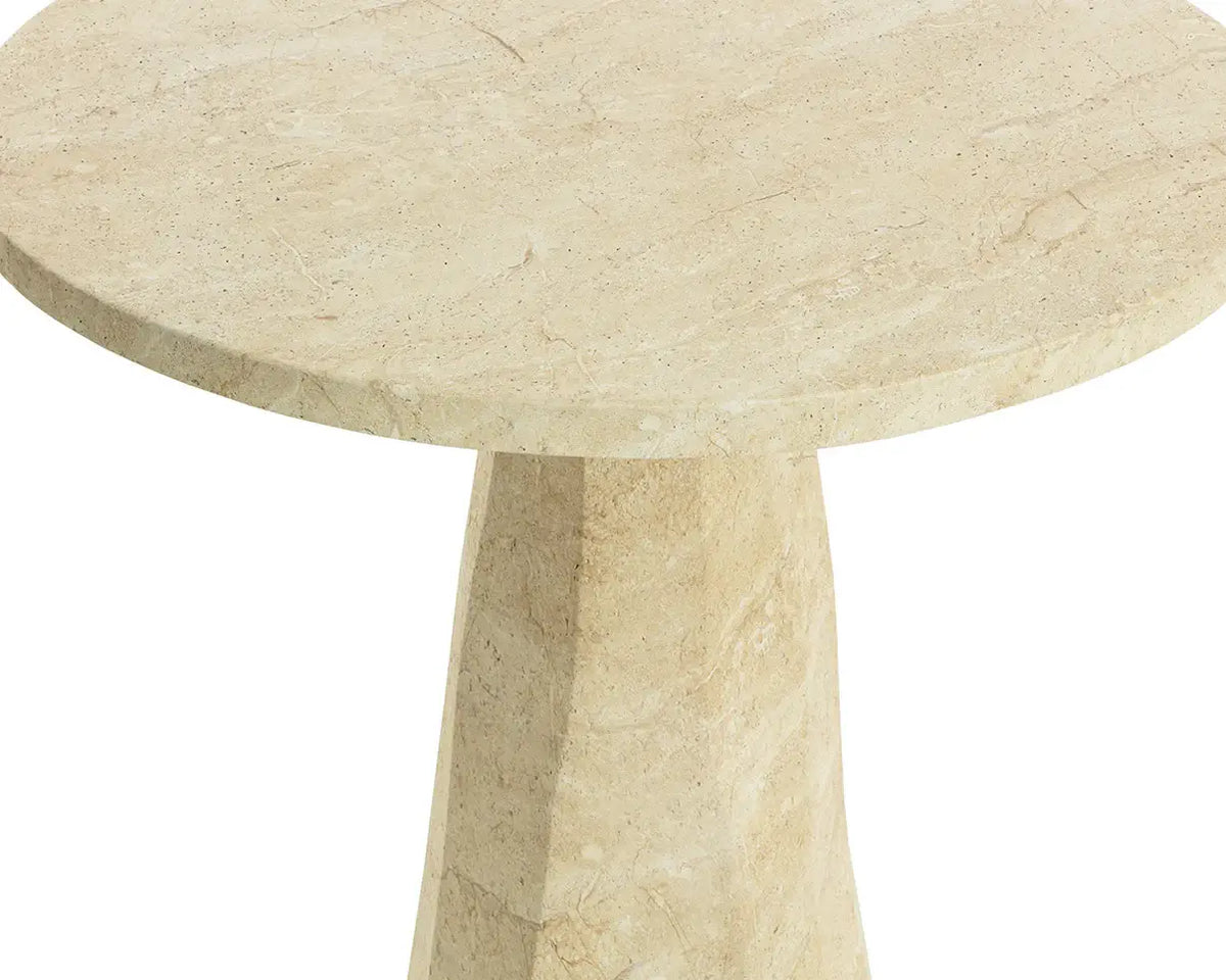 SUNPAN KLIFF BAR TABLE -TRAVERTINE LOOK - 34" 112488