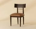 SUNPAN FLORIAN DINING CHAIR TAN SET OF TWO 112499