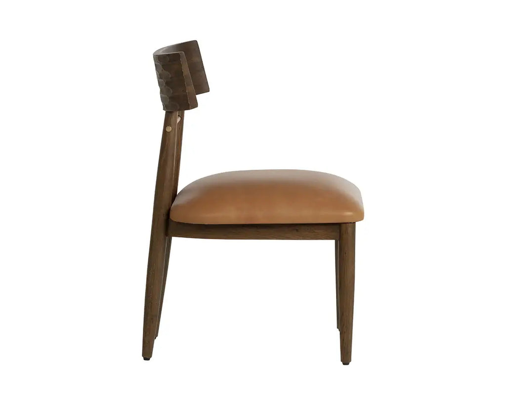 SUNPAN FLORIAN DINING CHAIR TAN SET OF TWO 112499