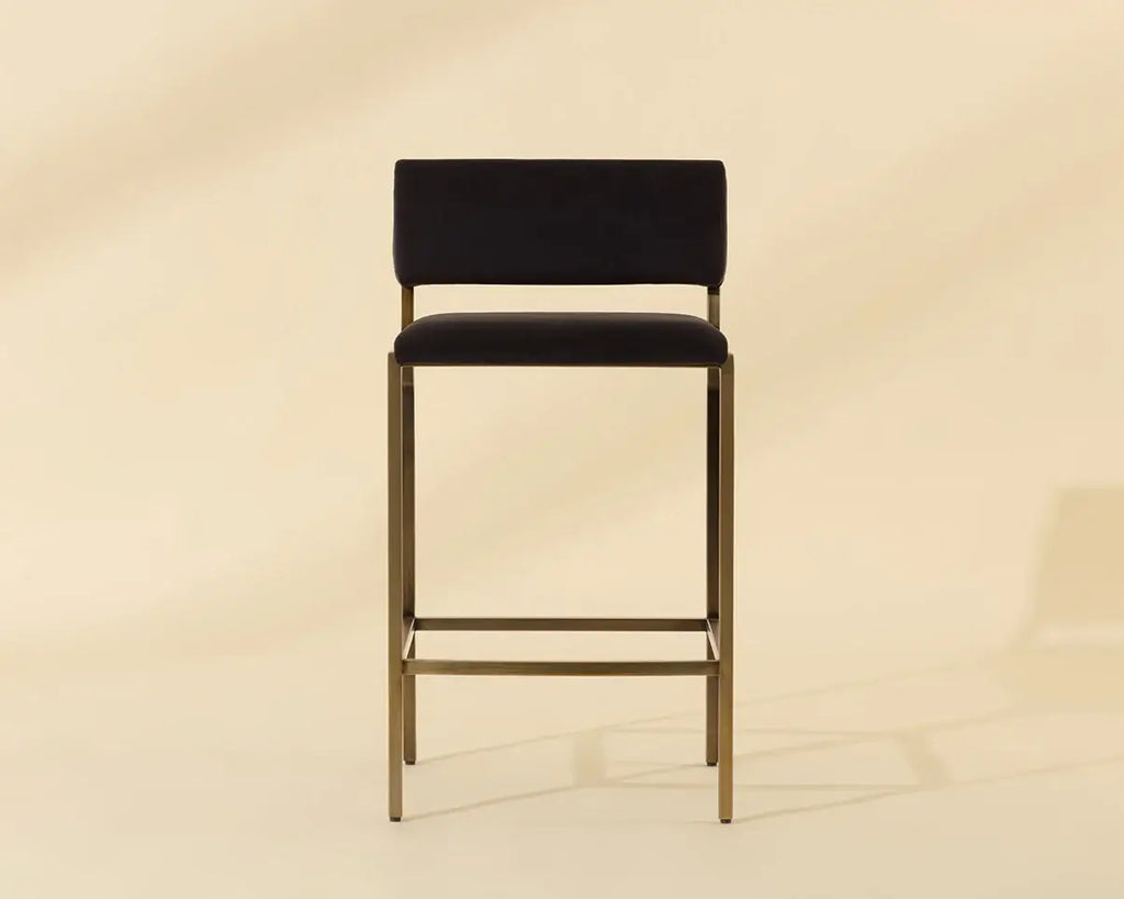 SUNPAN MORI COUNTER STOOL - ABBINGTON BLACK  112558
