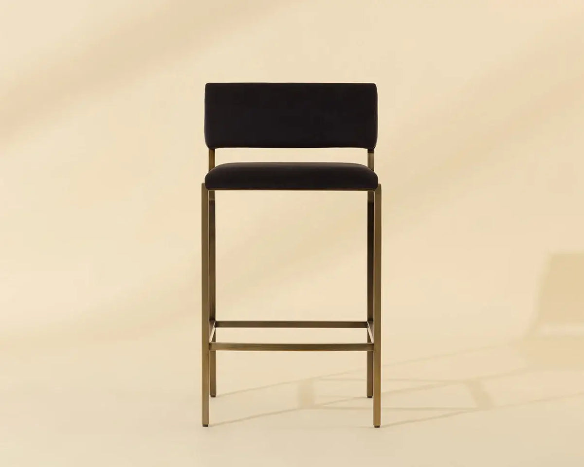 SUNPAN MORI COUNTER STOOL - ABBINGTON BLACK  112558