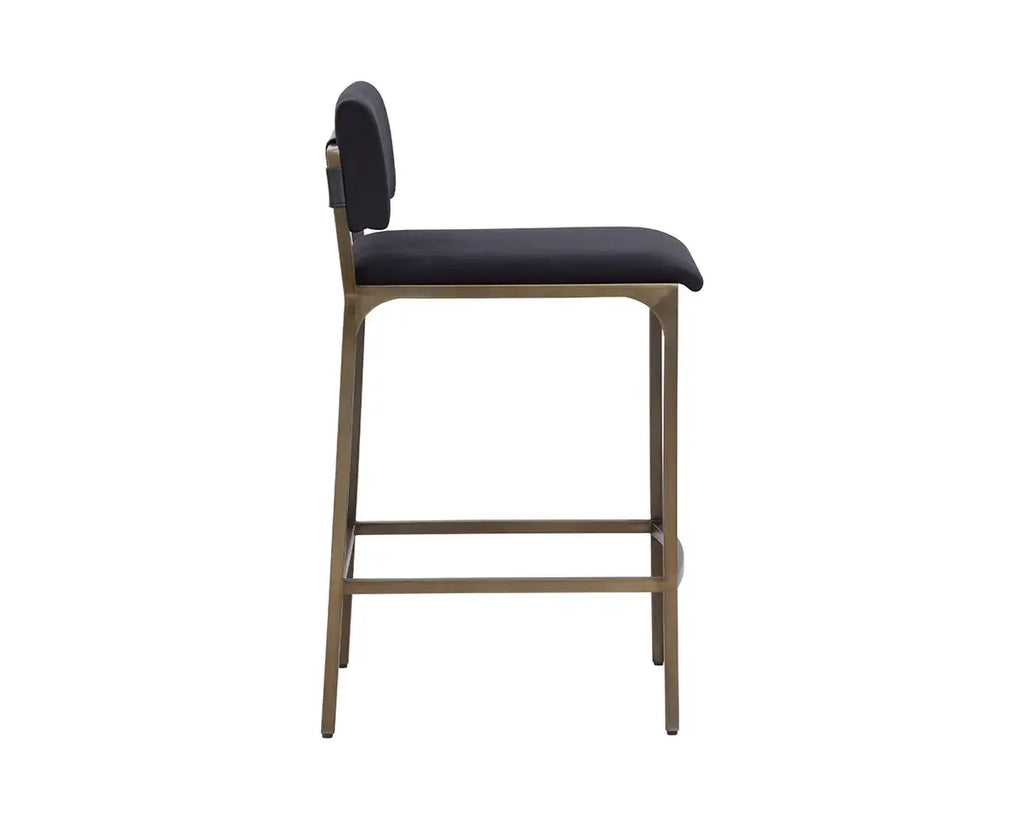 SUNPAN MORI COUNTER STOOL - ABBINGTON BLACK  112558