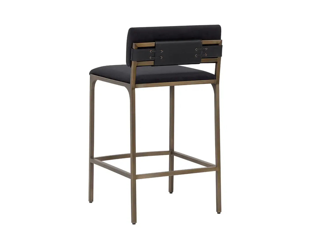 SUNPAN MORI COUNTER STOOL - ABBINGTON BLACK  112558