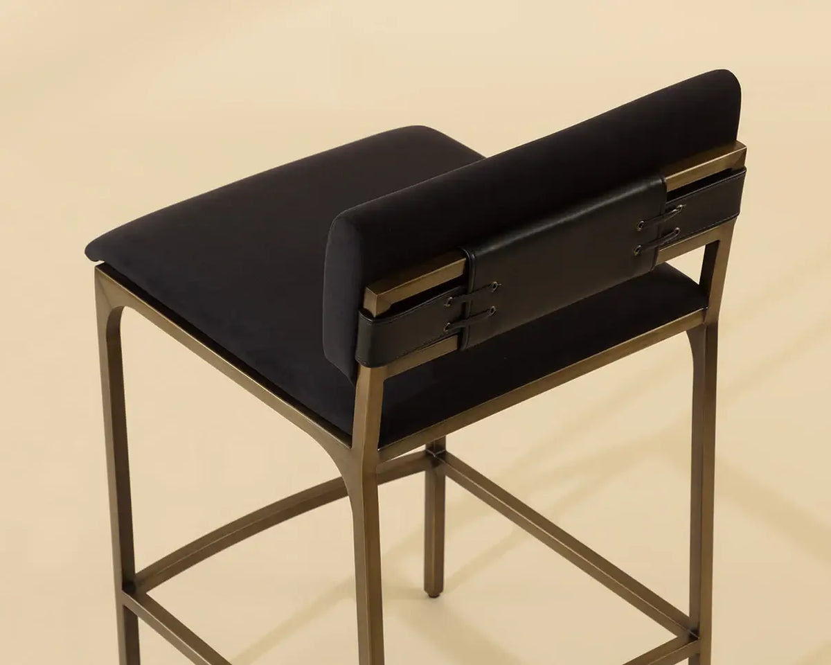 SUNPAN MORI COUNTER STOOL - ABBINGTON BLACK  112558