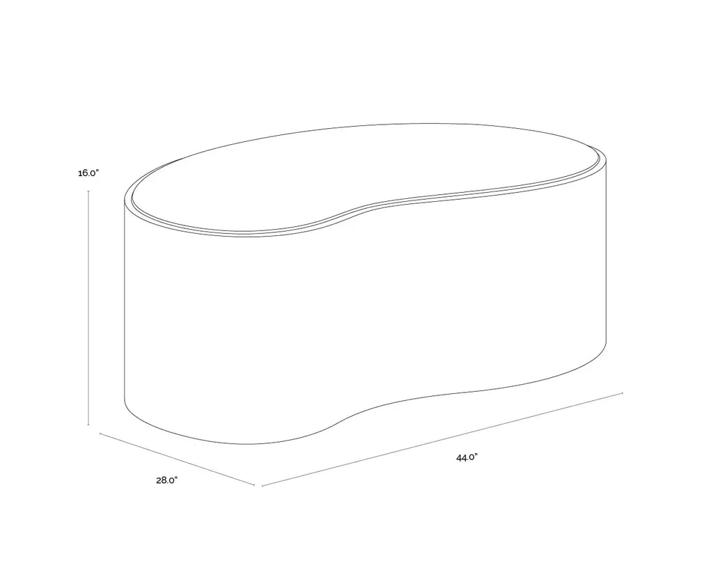 SUNPAN  ISHIKO COFFEE TABLE LARGE 112580