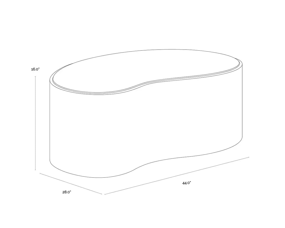 SUNPAN  ISHIKO COFFEE TABLE LARGE 112580