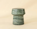 SUNPAN   BRIE END TABLE - MARBLE LOOK - SAGE 112581