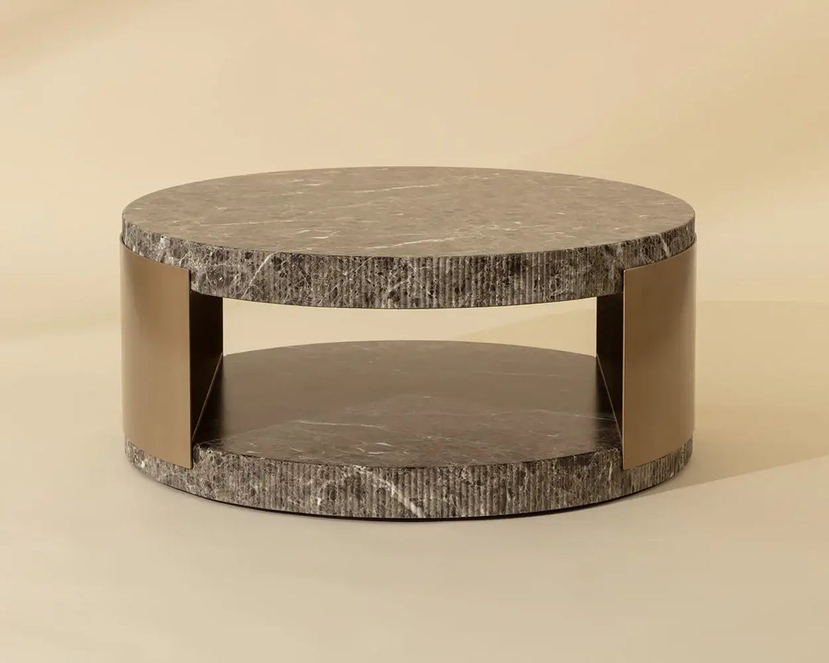 SUNPAN CAVETTE COFFEE TABLE DARK EMPERADOR 112634