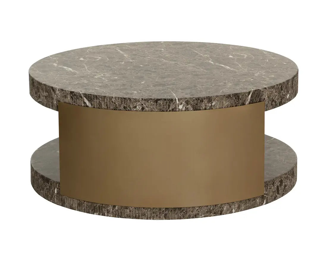 SUNPAN CAVETTE COFFEE TABLE DARK EMPERADOR 112634