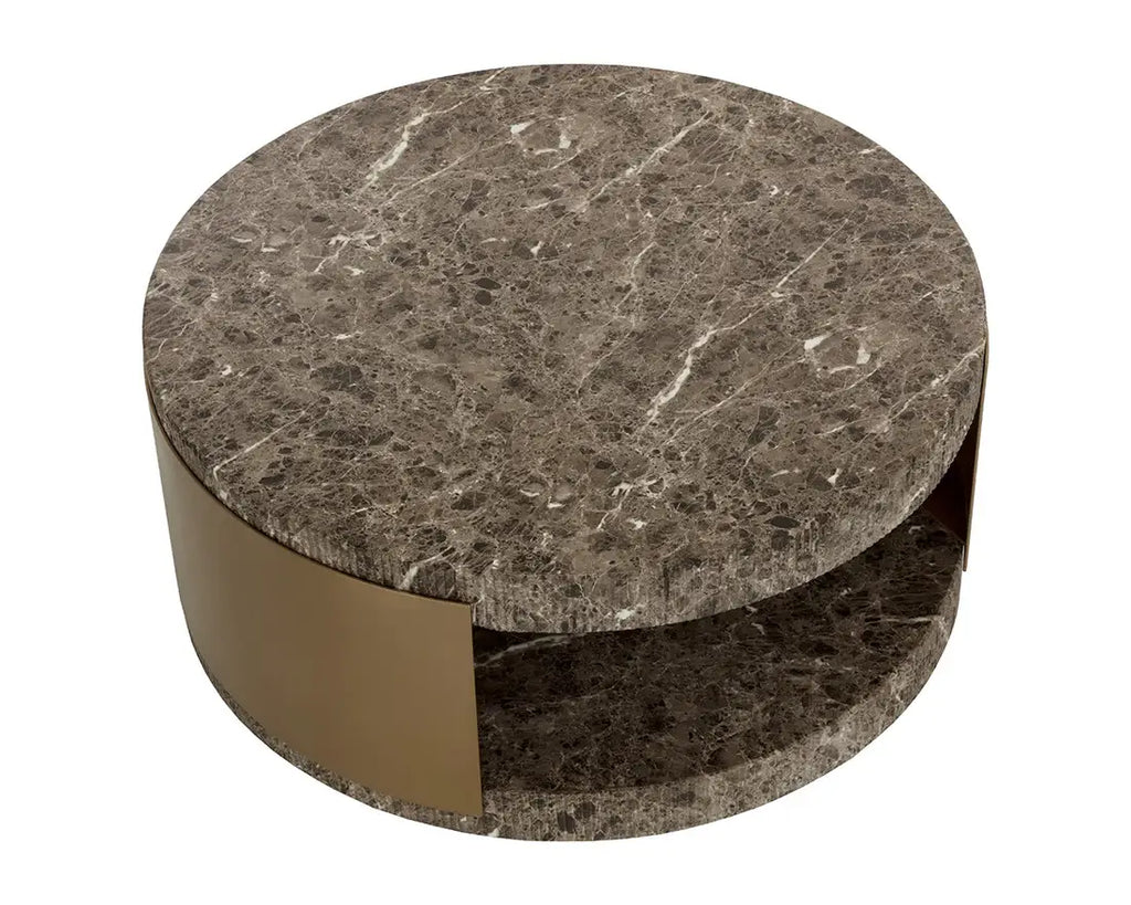 SUNPAN CAVETTE COFFEE TABLE DARK EMPERADOR 112634