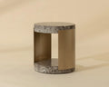 SUNPAN CAVETTE END TABLE DARK EMPERADOR 112635
