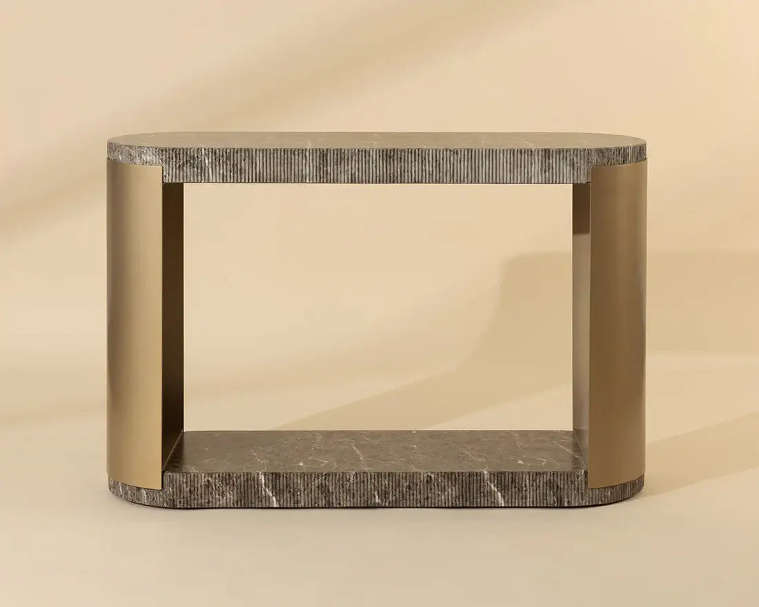 SUNPAN CAVETTE CONSOLE TABLE DARK EMPERADOR 112636