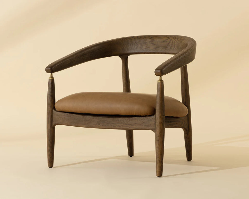 SUNPAN VALMONT LOUNGE CHAIR COGNAC 112675