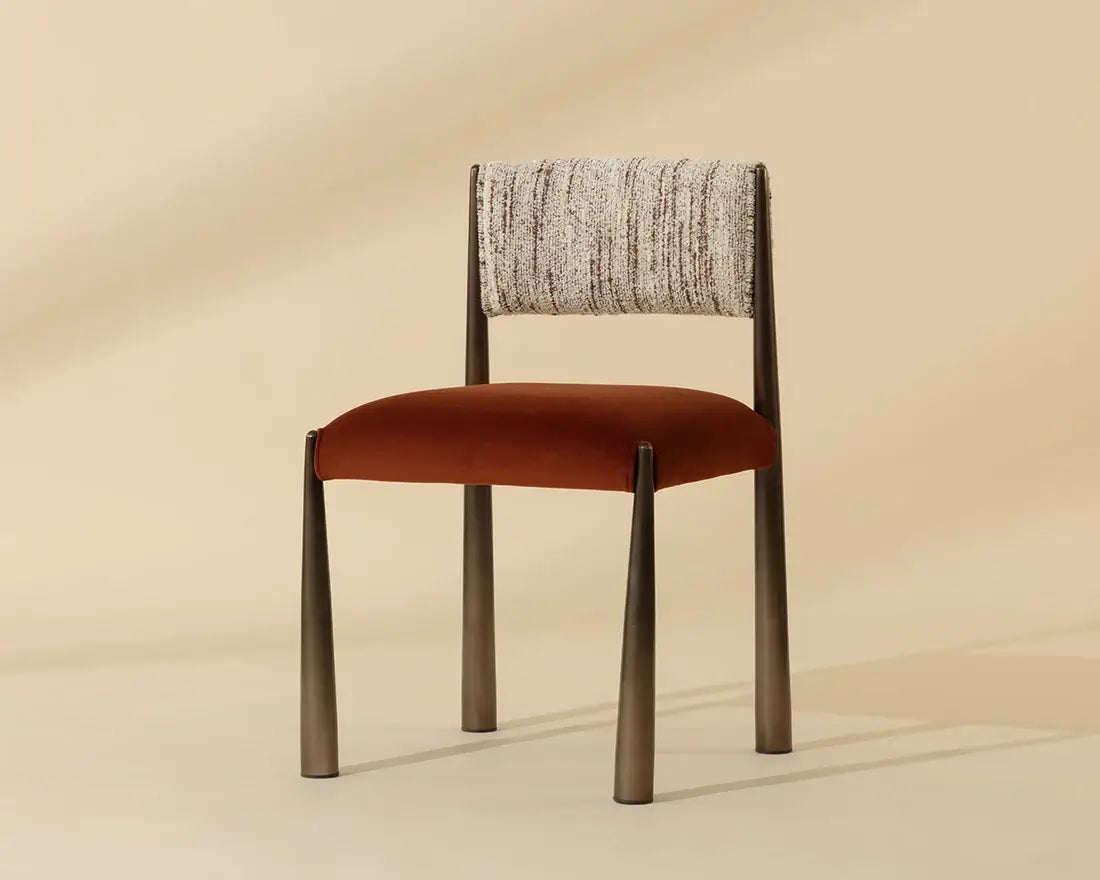 SUNPAN  BAYARD DINING CHAIR MEG RUST SET OF TWO 112687