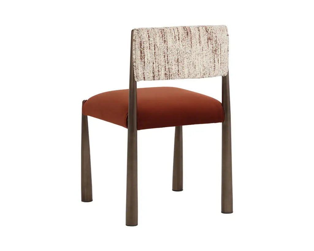 SUNPAN  BAYARD DINING CHAIR MEG RUST SET OF TWO 112687