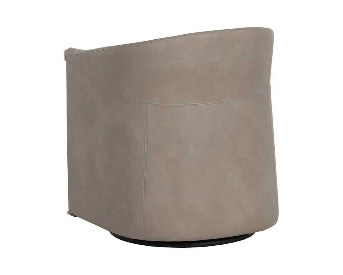 SUNPAN LEONTINE SWIVEL LOUNGE CHAIR - MEG TAUPE 112696