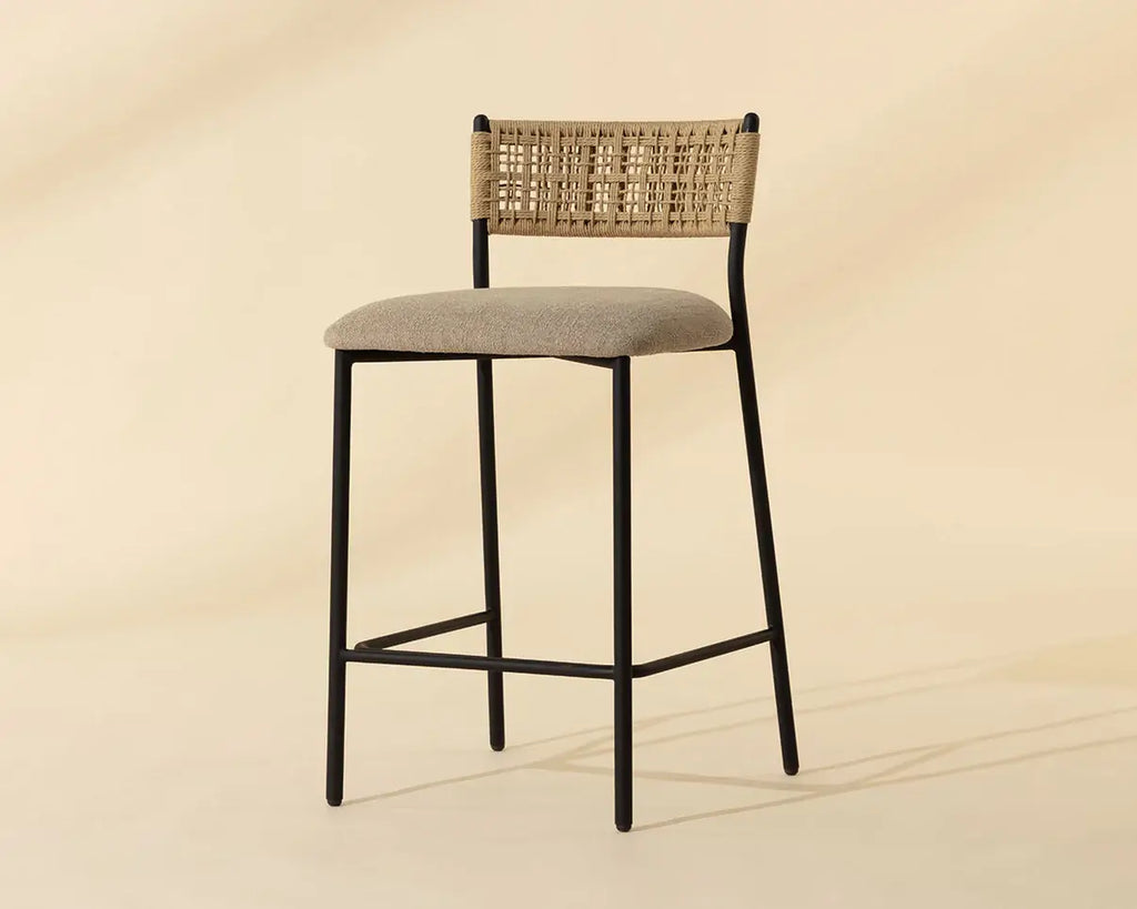 SUNPAN ERNESTA COUNTER STOOL - RHINE SANDBANK 112736