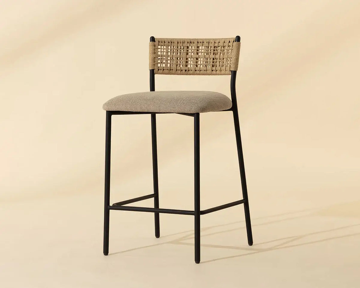 SUNPAN ERNESTA COUNTER STOOL - RHINE SANDBANK 112736