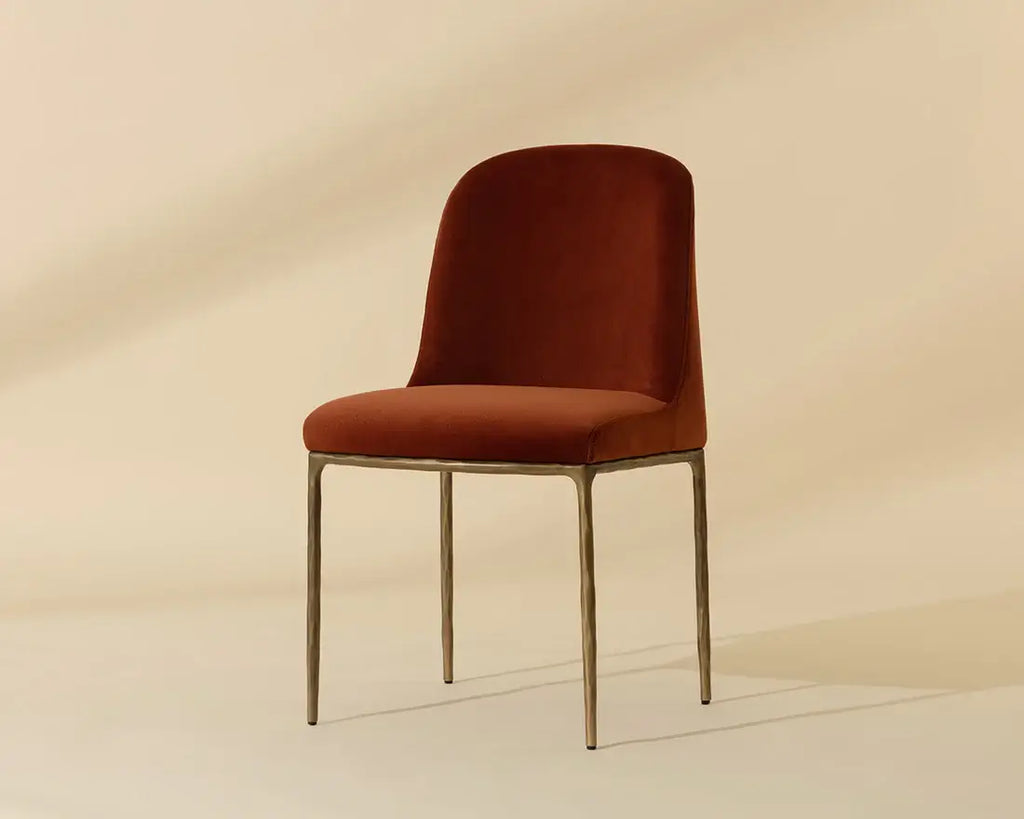 SUNPAN NESTOR DINING CHAIR- MEG RUST SET OF TWO 112801