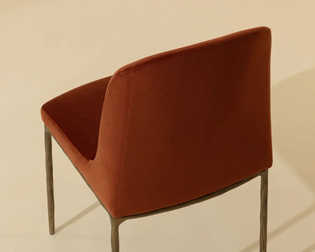 SUNPAN NESTOR DINING CHAIR- MEG RUST SET OF TWO 112801