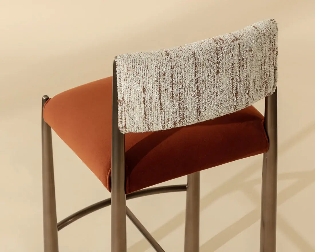 SUNPAN  BAYARD BARSTOOL  DARK BRONZE - MEG RUST 112802