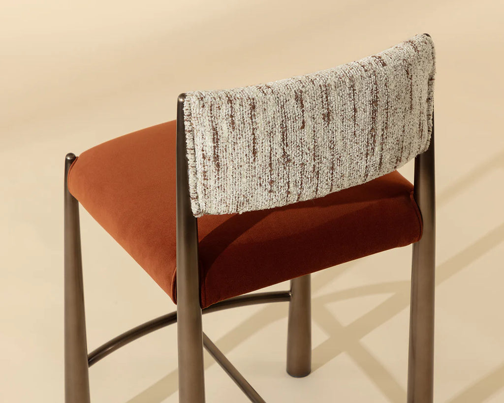 SUNPAN  BAYARD COUNTER STOOL - DARK BRONZE - MEG RUST 112803