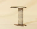 SUNPAN  ISOLA END TABLE -TRAVERTINE LOOK - DUNE 112829