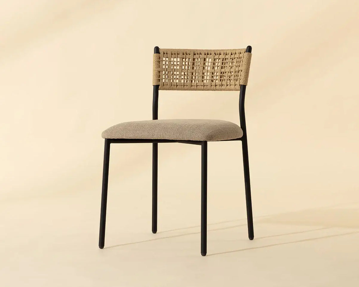 SUNPAN ERNESTA DINING CHAIR - RHINE SANDBANK SET OF TWO 113067