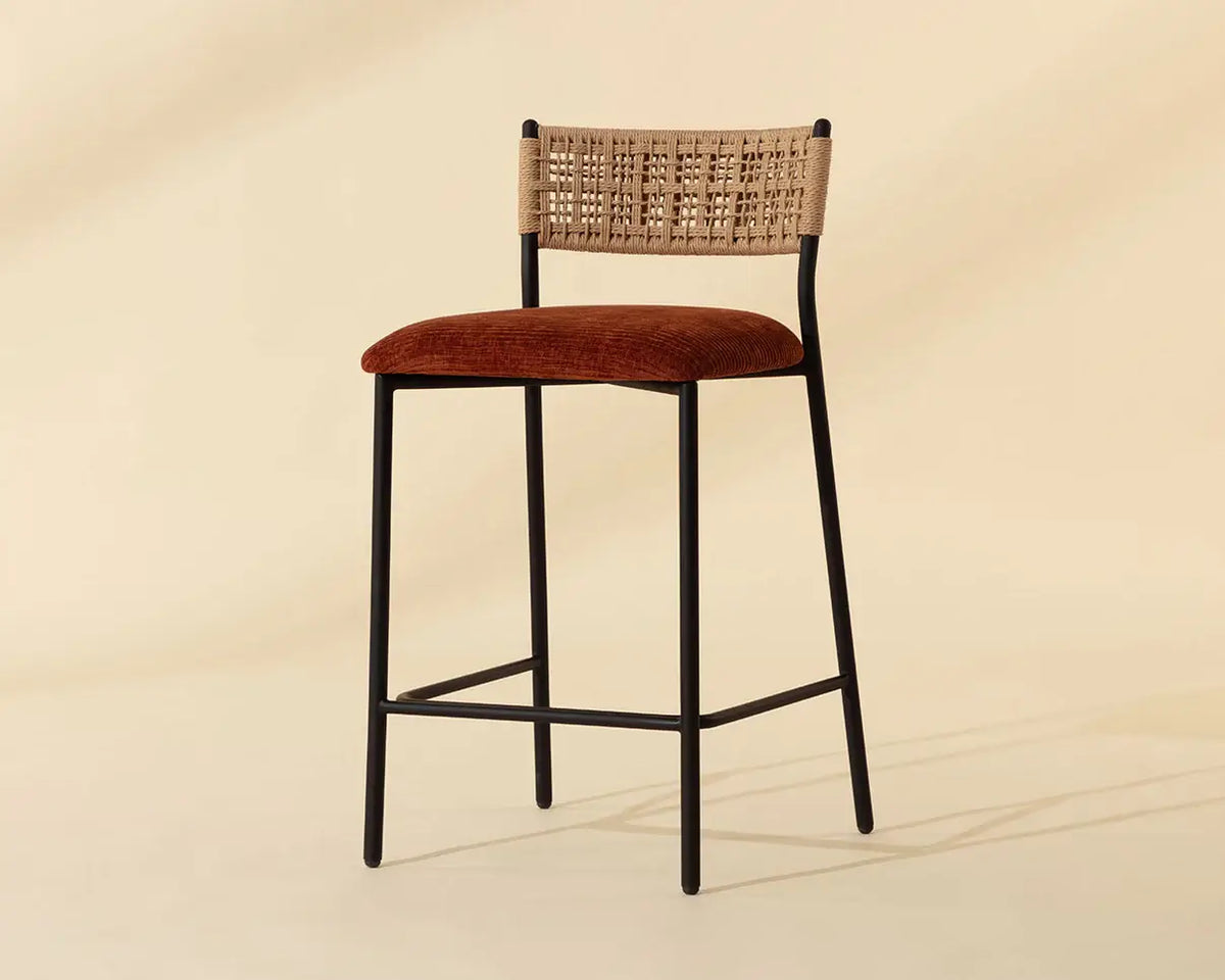 SUNPAN ERNESTA COUNTER STOOL - OPERA SPICE 113075